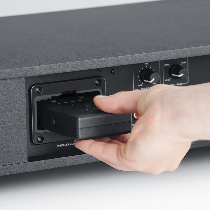 Teufel Subwoofer Wireless Modul Empfangsmodul zur kabellosen Signal-Übertragung - schwarz