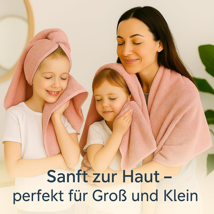 Betz 12 TLG. Handtuch Set Berlin 100% Baumwolle 2 Liegetücher 4 Handtücher 2 Gästetücher 2 Seiflappe