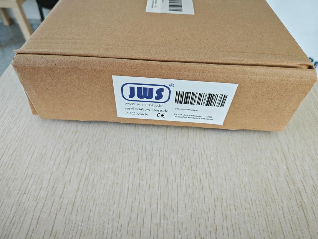 Druckluft Klammergerät Drucklufttacker Kombi Set Nagler Tacker Druckluftnagler