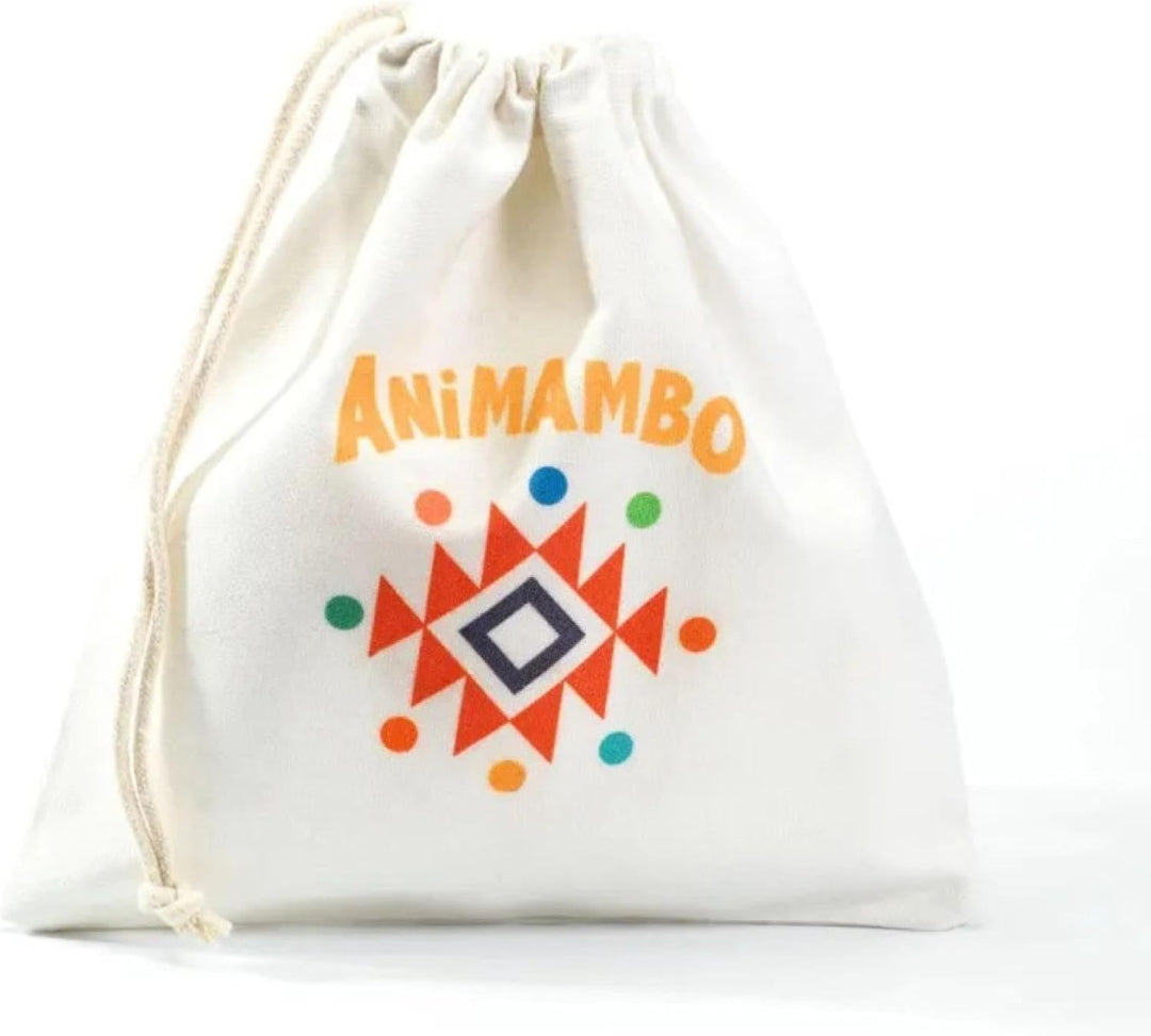 Djeco Musikinstrument Spielzeug - Animambo Zungentrommel rot 8 Töne FSC.