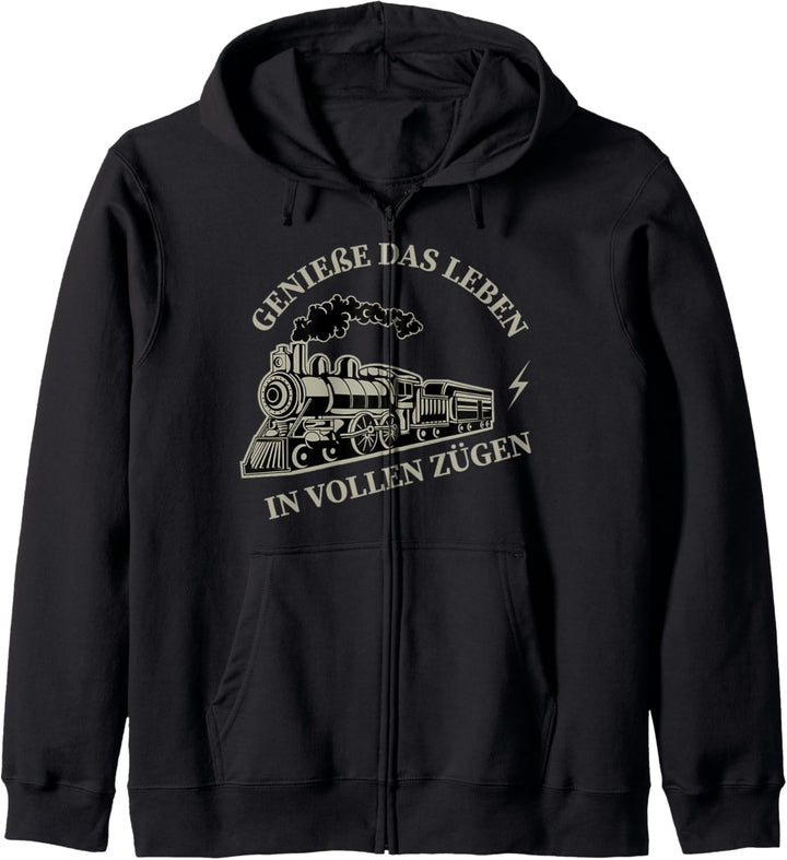 Triebfahrzeugführer Eisenbahnfans Gleisfahrzeuge Lokomotive Kapuzenjacke