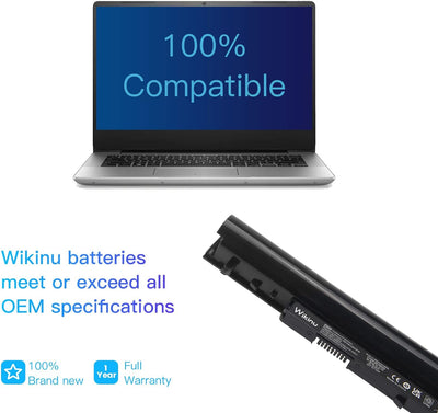 Wikinu 2600mAh Laptop Akku für HP OA04 OA03 746641-001 740715-001 746458-421 751906-541 HSTNN-LB5Y H