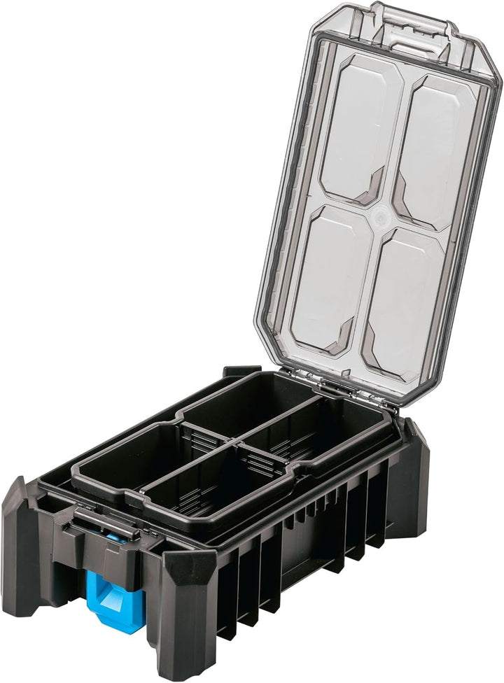 Högert Technik - Hoher Werkzeug-Organizer HTM, 5 Funktionelle Tassen, Metallscharniere, Resistent Ge