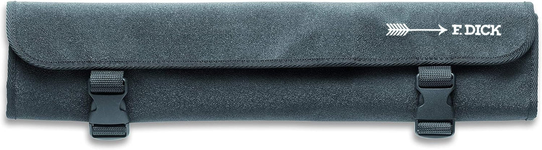 F. DICK Messerset Red Spirit (Rolltasche, Fleischgabel, Kochmesser, Filetiermesser, Officemesser, Bü