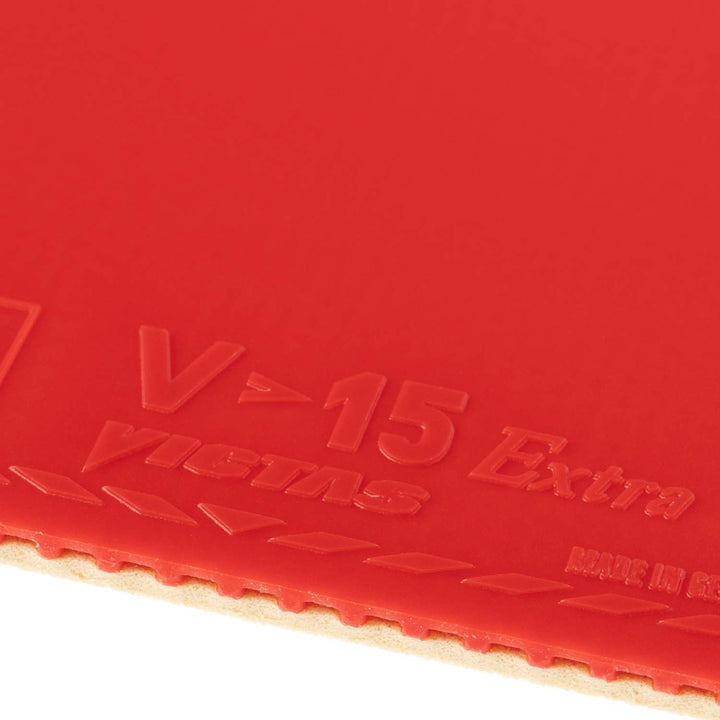 Victas V>15 Extra Tischtennisgummi rot MAX, rot MAX