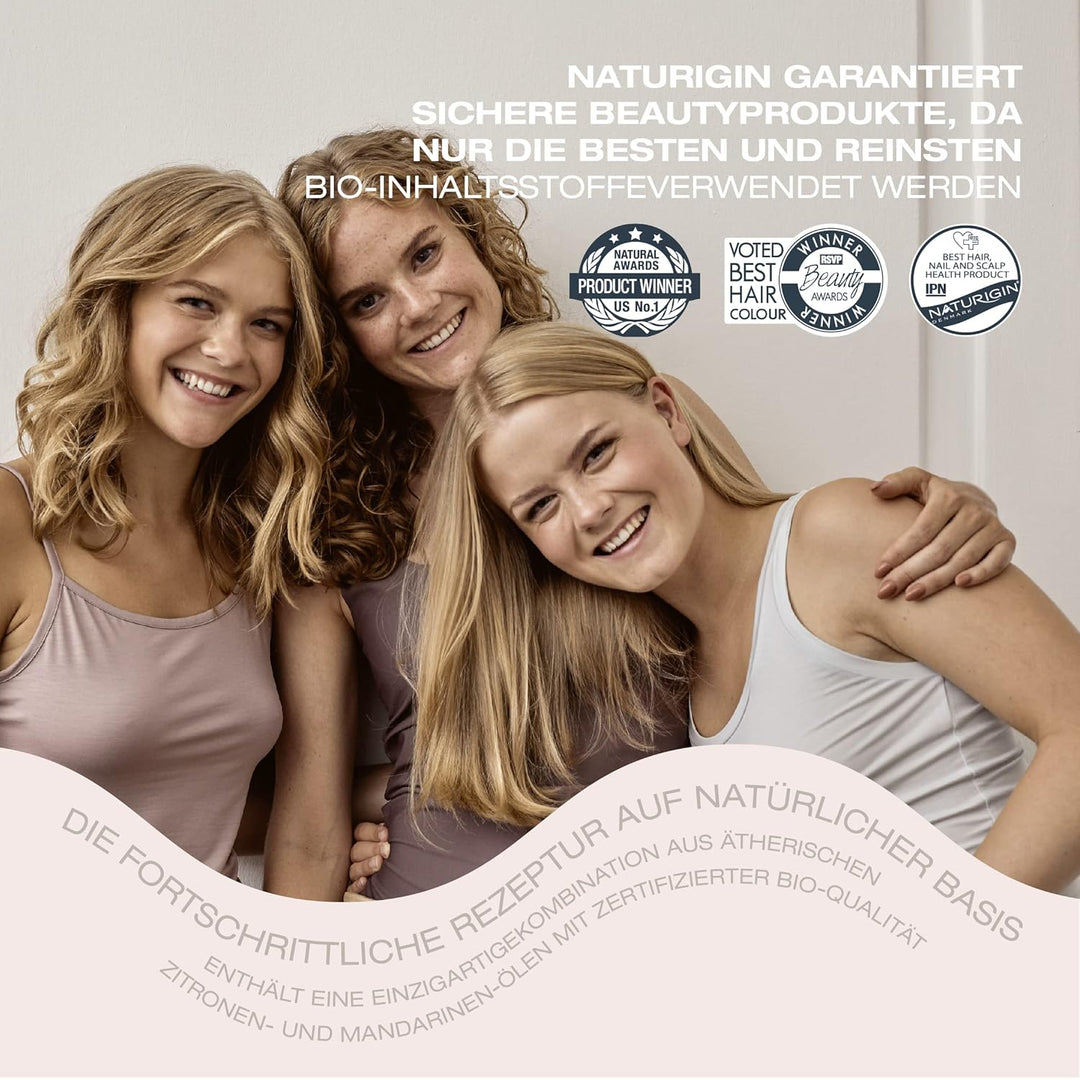 Natürliches Mittelblond 7.0 permanente Haarfabe mit natürlichen Inhaltsstoffen - Ohne Ammoniak Natur
