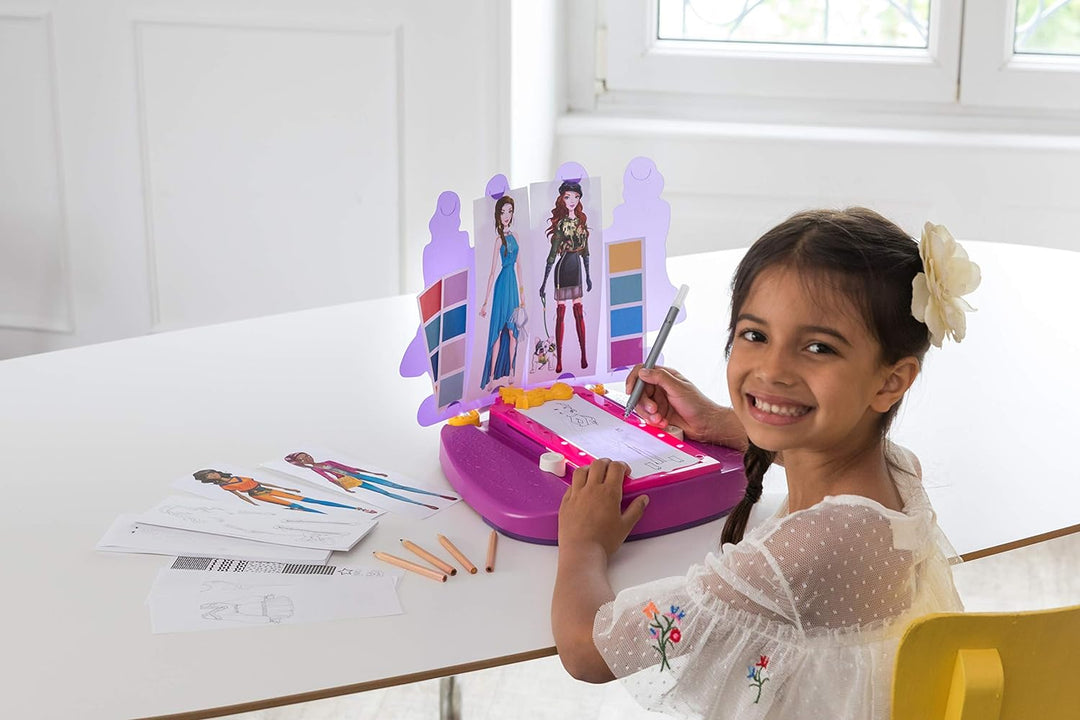 Ravensburger - Fashion Designer, Kreativspiel für Kinder, empfohlen ab 6 Jahren, Erstelle Deine eige