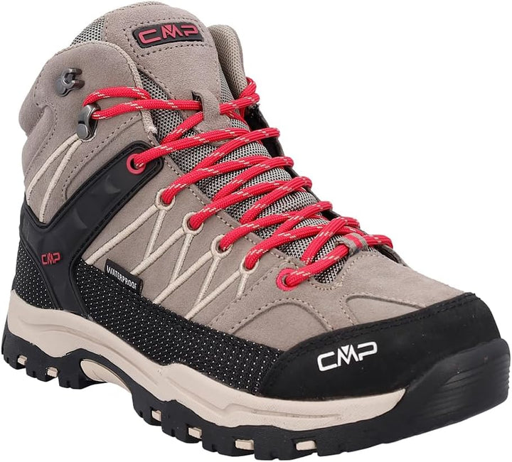 CMP Rigel Low Shoes Wp Trekking-Schuhe 28 EU Deserto Carminio, 28 EU Deserto Carminio