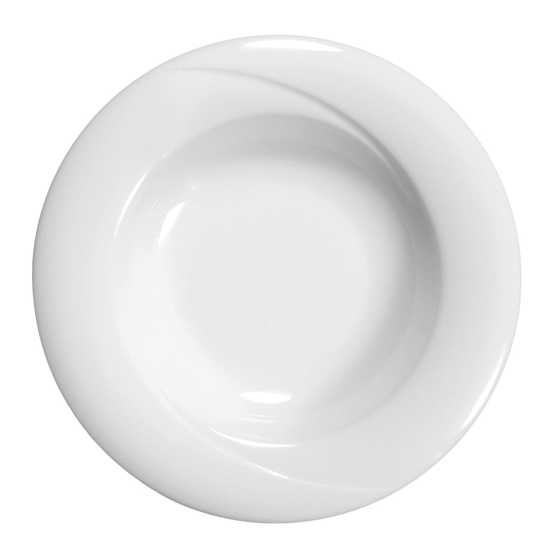 Teller tief 23 cm Fahne 6 Stück Laguna weiss uni 00006 von Seltmann Weiden