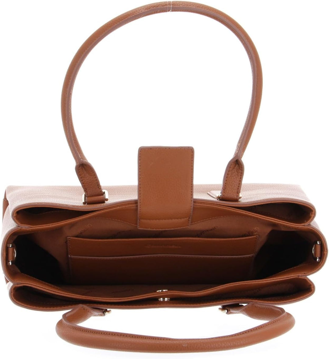 Calvin Klein Ck Elevated Tote Lg K60k610169 Tragetasche Braun (Cognac), Braun (Cognac)