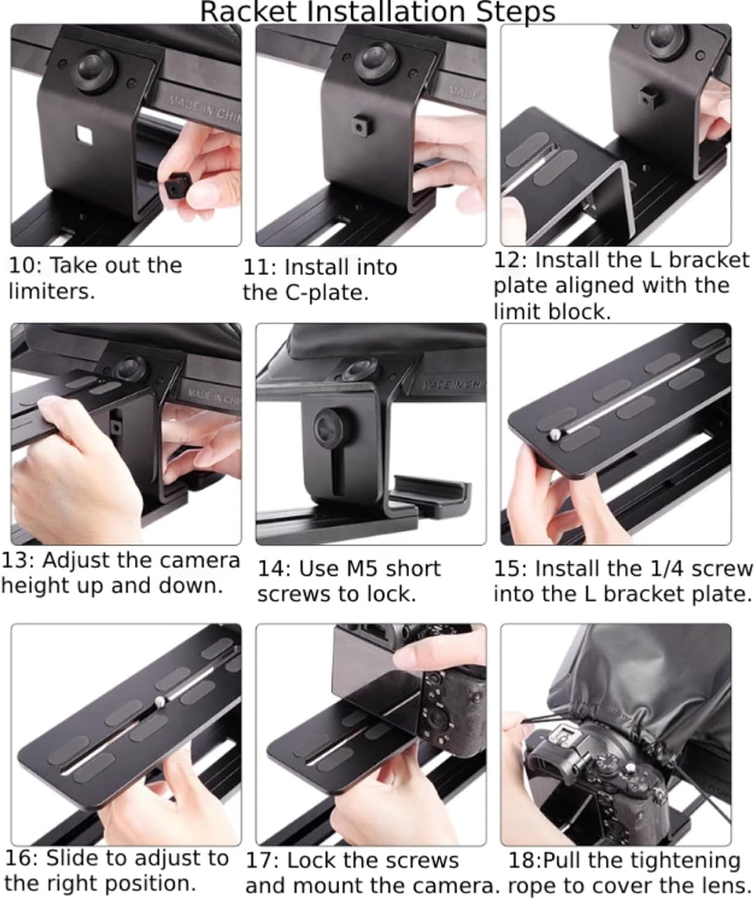 LENSGO TC7 II Folding Teleprompter (TC12), TC12