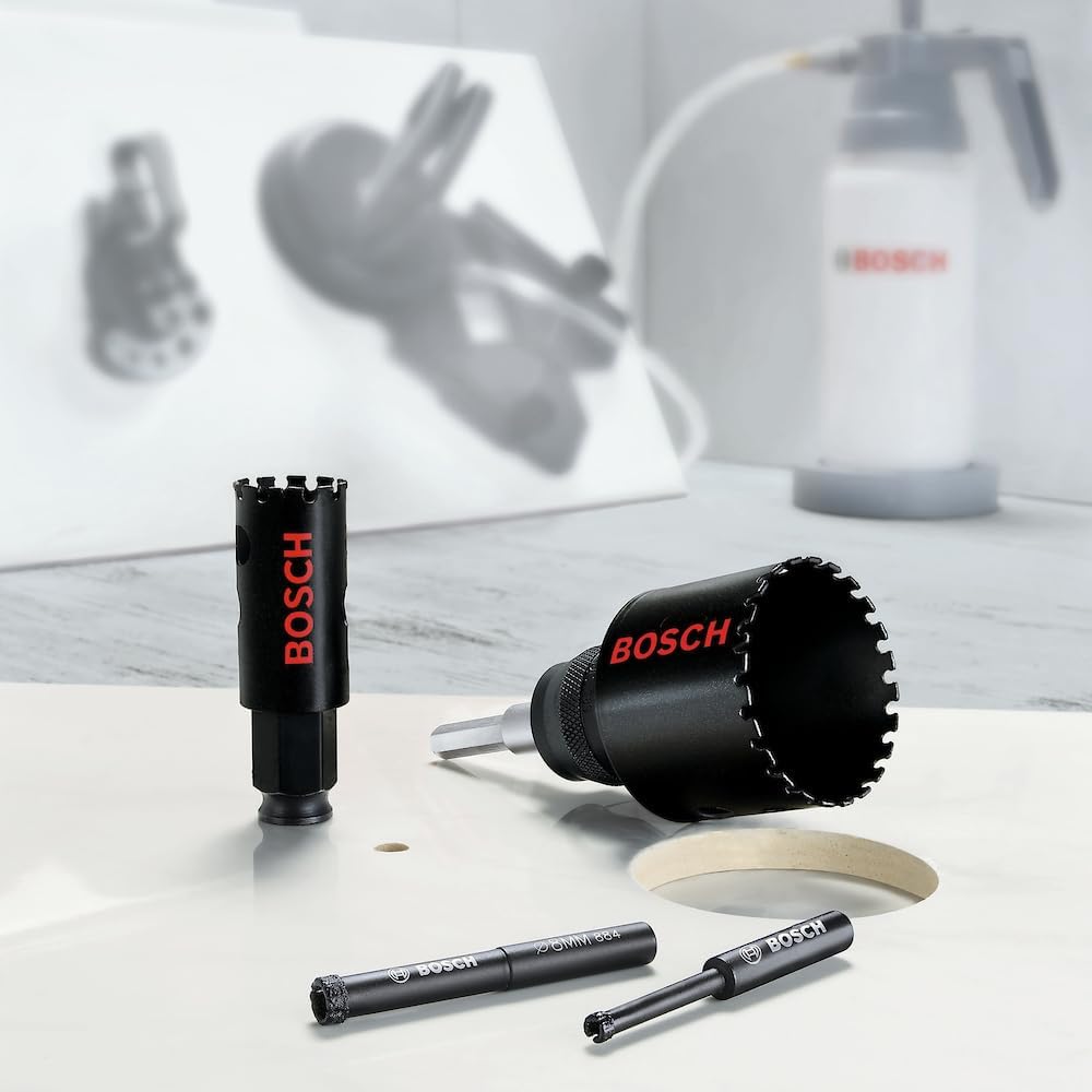 Bosch Accessories Professional Diamant-Bohrer nass Diamond for Hard Ceramics (Ø 10 mm), 10 mm