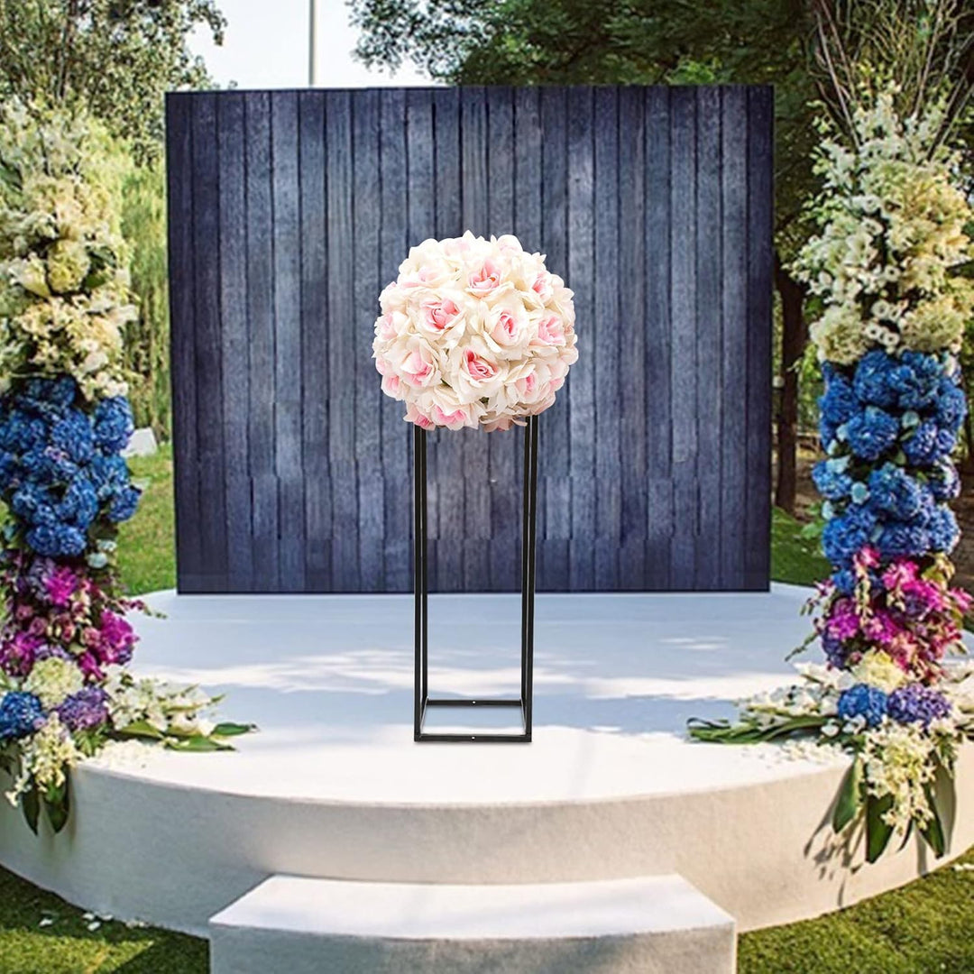 SABUIDDS Metall Blumenständer, Schwarz Pflanzenständer, Moderne Blumentopfständer, Pflanzenregal für