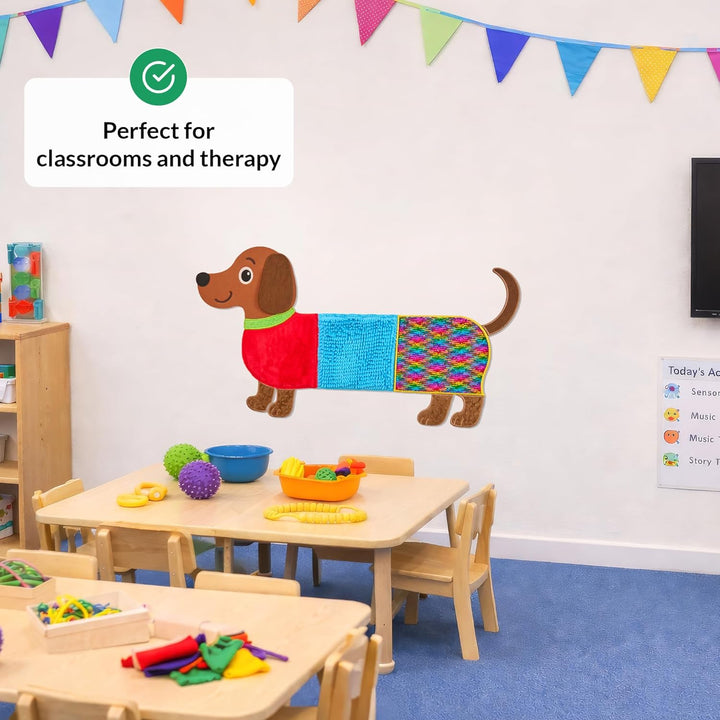 Sensory Wall v4 | Sensory Wall Panel (Dinosaur) Dog, Dog