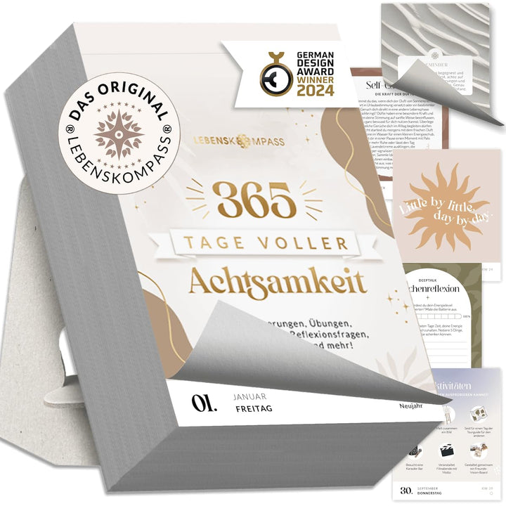 Lebenskompass® Abreisskalender 2027 – Achtsamkeitskalender täglich, 2027