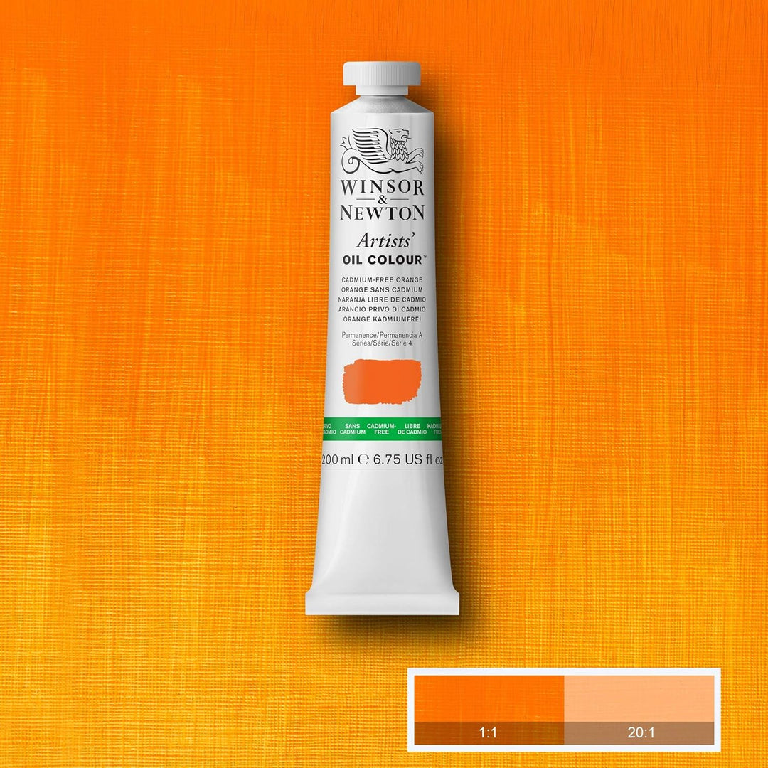 Winsor & Newton 1237899 Artists Ölfarbe - 200ml Tube, Künstler - Ölfarbe mit höchstmöglicher Pigment