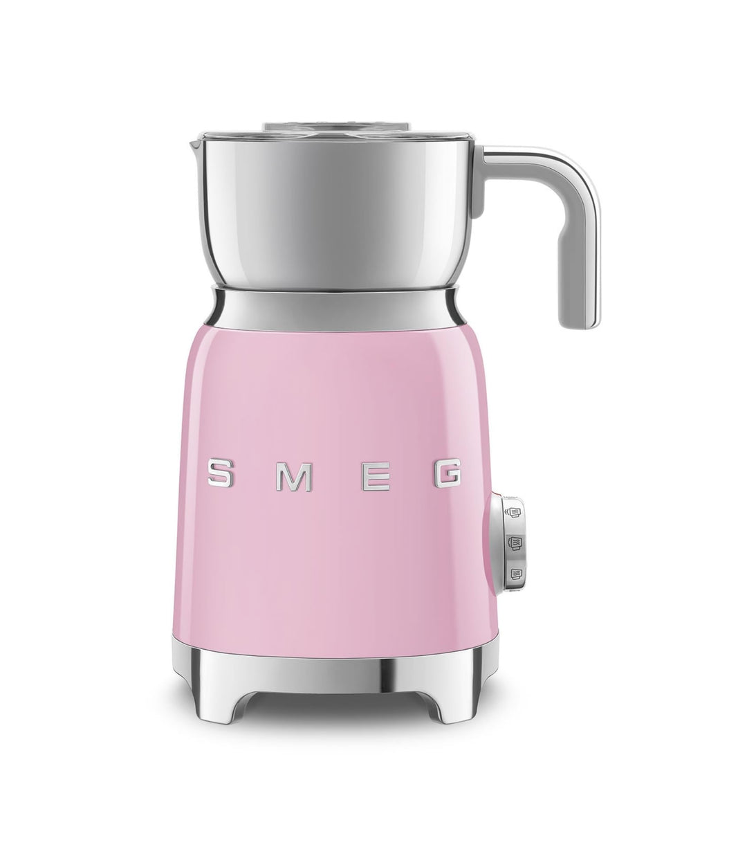 SMEG, Milchaufschäumer MFF11PKEU, mit Induktionssystem, 6 voreingestellte Programme, hochwertiges De