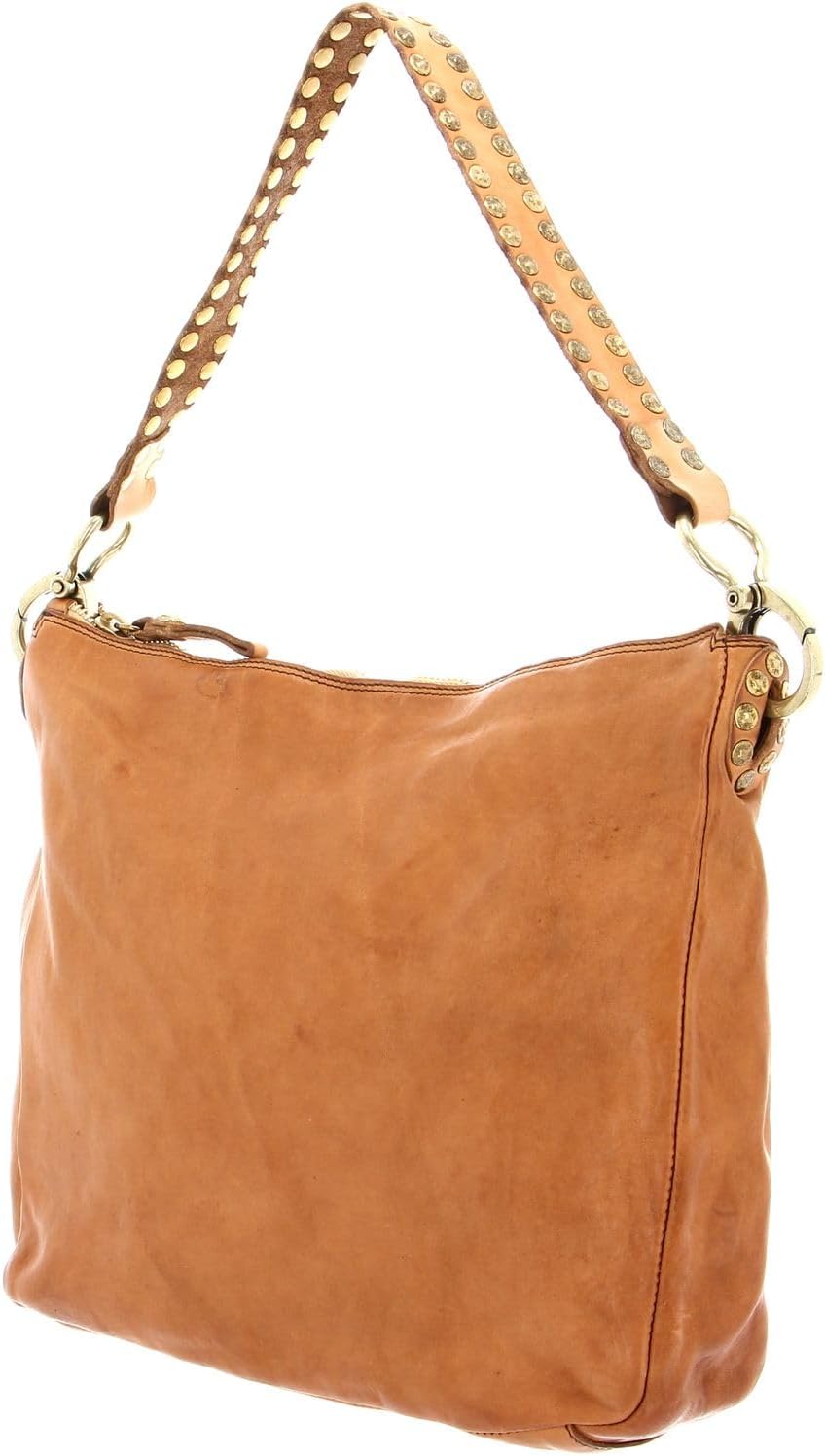 Campomaggi Alabama - Schultertasche 35 cm cammello