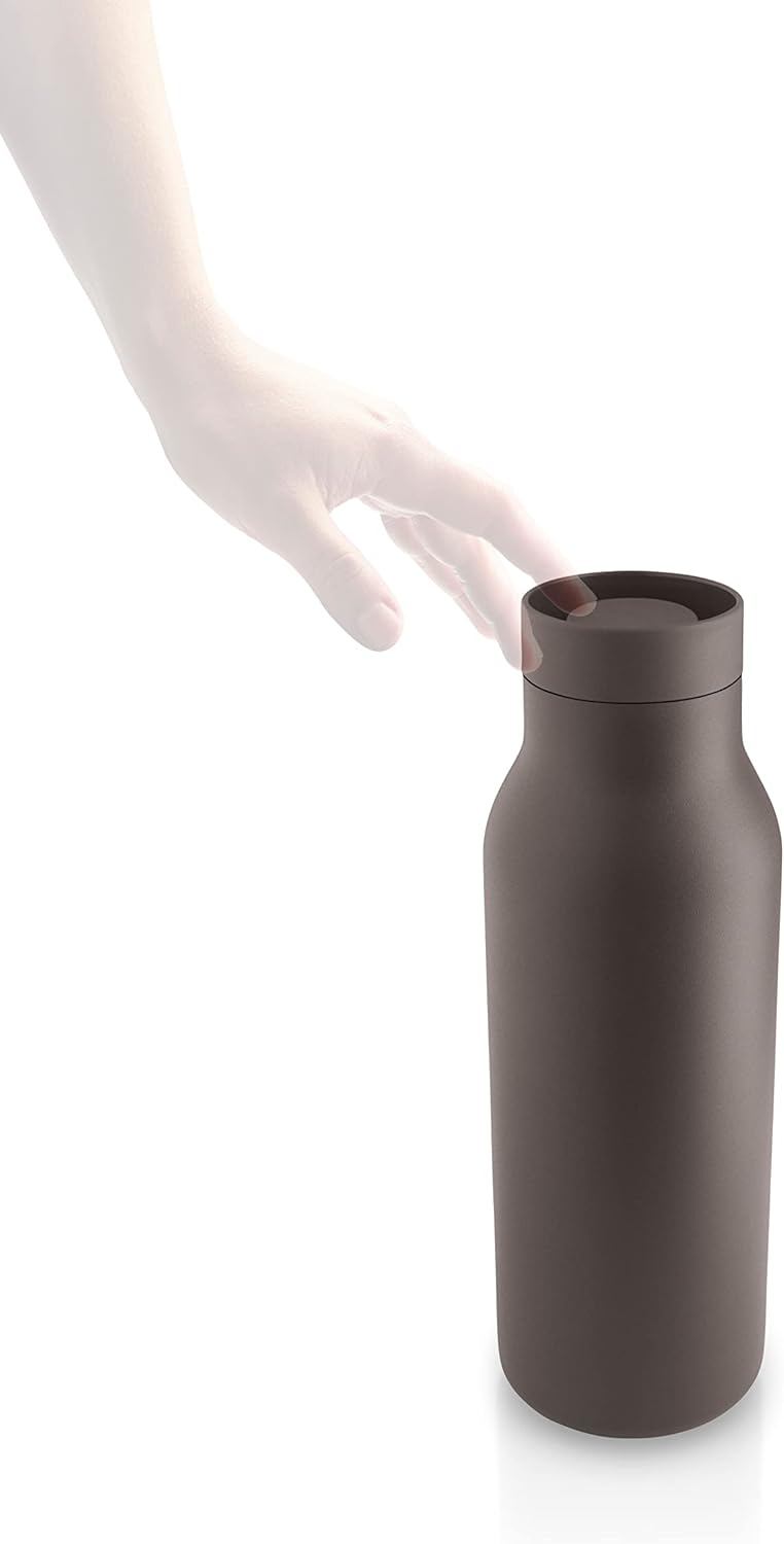 EVA SOLO | Urban Isolierflasche 0,5l |Kaltes Wasser für lange Zeit | Chocolate 0,5l Chocolate, 0,5l
