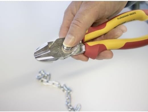 Wiha Hochleistungs-Seitenschneider BiCut® Professional mit DynamicJoint® VDE (38191), Bolzenschneide