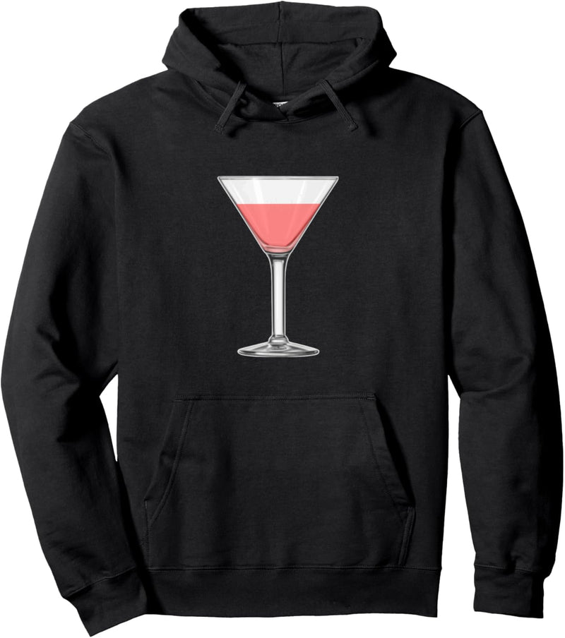 Rosa Cocktail Martini Pullover Hoodie