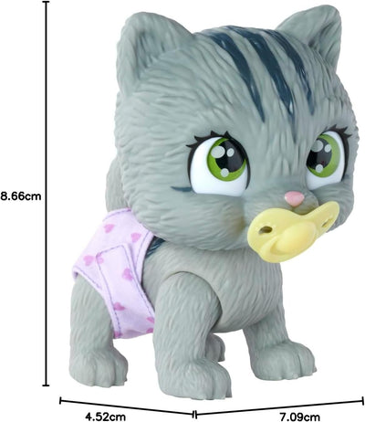 Simba 105953051 – Pamper Petz Katze, mit Trink- und Nässfunktion, Spielzeugkatze für Kinder ab 3 Jah