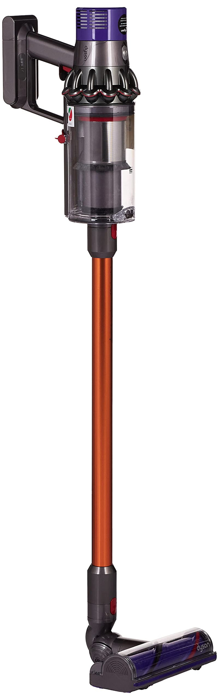 Dyson 330V10Absolute+ V10 Absolute, Kabelloser Stab-Staubsauger, grau und rot, Kunststoff