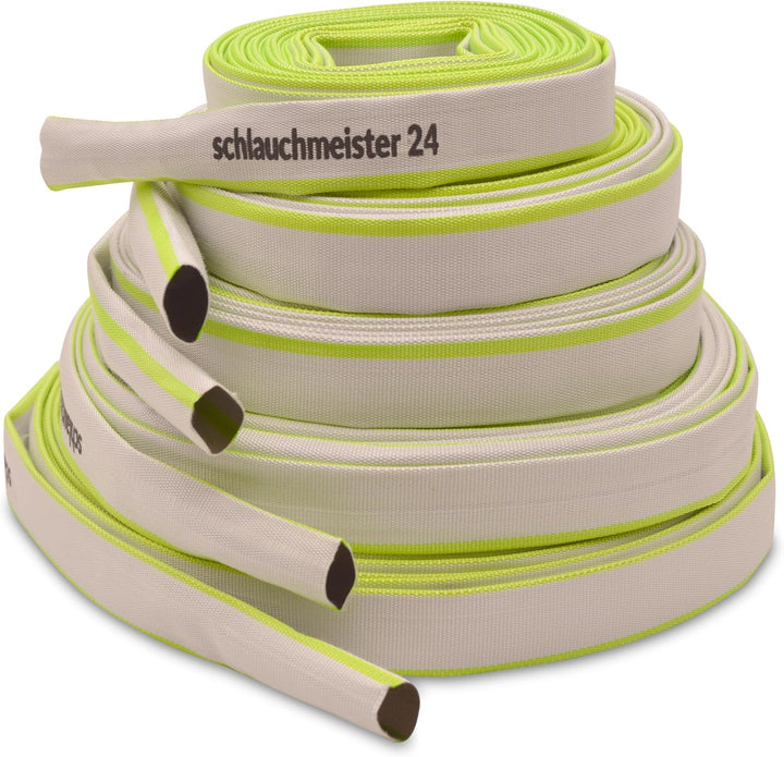 Ø 25 mm - 1 Zoll, 20 Meter Industrieschlauch | Bauschlauch | Flachschlauch Ø 25 mm - 1 Zoll 20 Meter