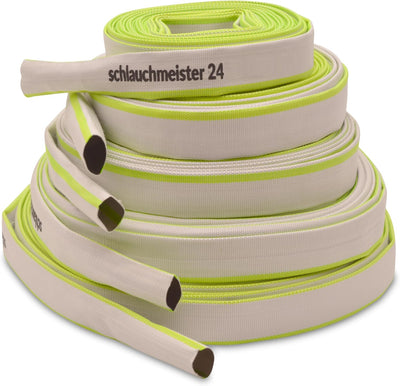 Ø 25 mm - 1 Zoll, 20 Meter Industrieschlauch | Bauschlauch | Flachschlauch Ø 25 mm - 1 Zoll 20 Meter