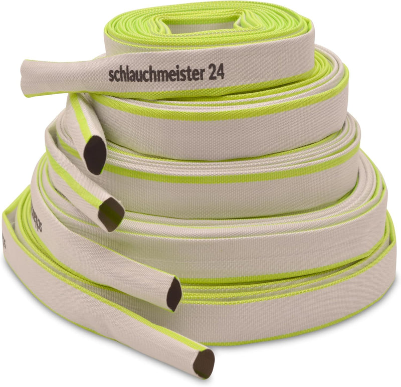 Ø 25 mm - 1 Zoll, 20 Meter Industrieschlauch | Bauschlauch | Flachschlauch Ø 25 mm - 1 Zoll 20 Meter