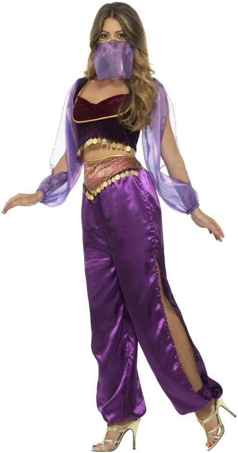 shoperama Arabische Prinzessin Haremsdame Bezaubernde Jeannie 1001 Nacht 3-tlg. Damen Kostüm Araberi
