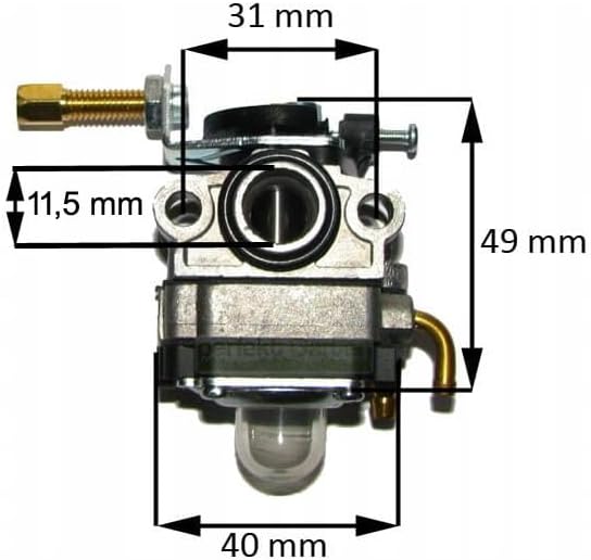 Vergaser für Blackline BL-BS 25 (BLBS25) / BL-BT 25 (BLBT25) Motorsense