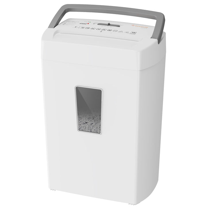 Bonsaii 10-Blatt Aktenvernichter P4, Mikroschnitt schredder für 21L Behälter, Anti-Blockier-System &
