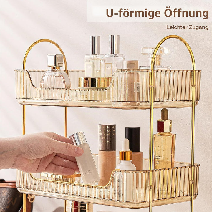 CESTATIVO Make up Organizer, Kosmetik Organizer, Beauty Organizer, Hautpflege Organizer für Badezimm
