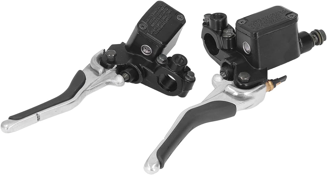 Aramox Bremshebel Bremszylinder, Aluminiumlegierung CNC Paar Motorrad Bremshebel Links Rechts Bremsg