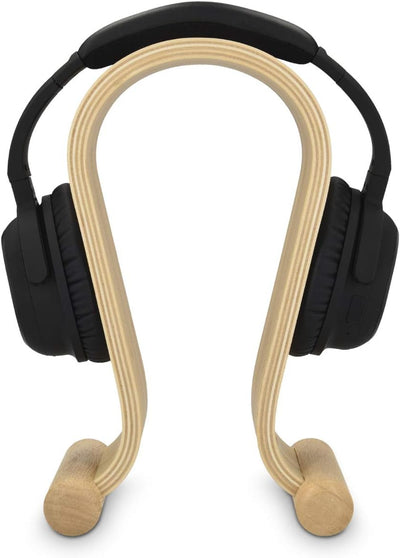 kalibri Kopfhörerhalter Kopfhörerständer Universal Holz - Kopfhörer Halter Headset Halterung - On Ea