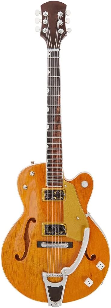 Axman Brian Setzer Miniatur-Gitarren-Nachbildung – Musikgeschenke – Handgefertigte Ornamente im Mass