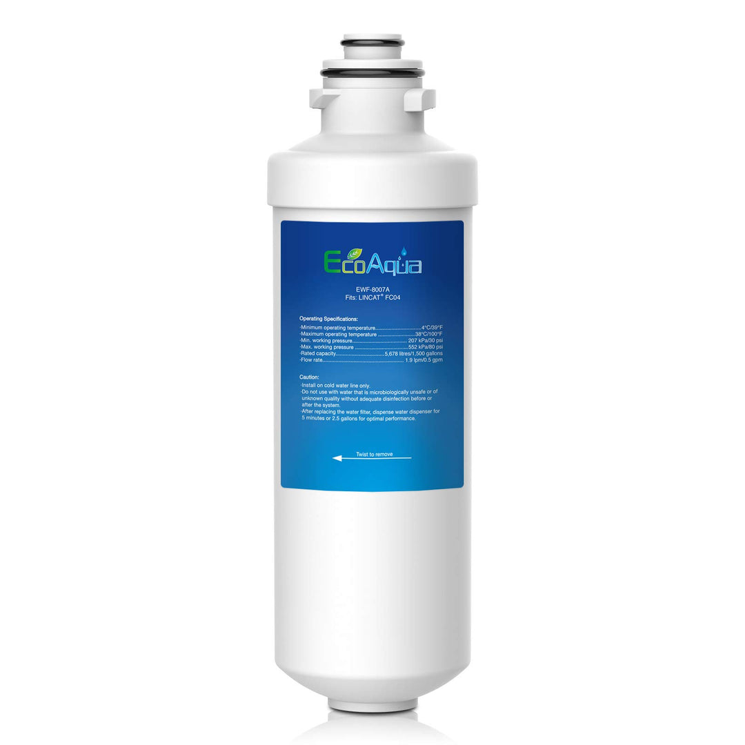 EcoAqua EWF-8007A Wasserfilterersatz Kompatibel mit Lincat FC04 FilterFlow Automatischer Wasserboile