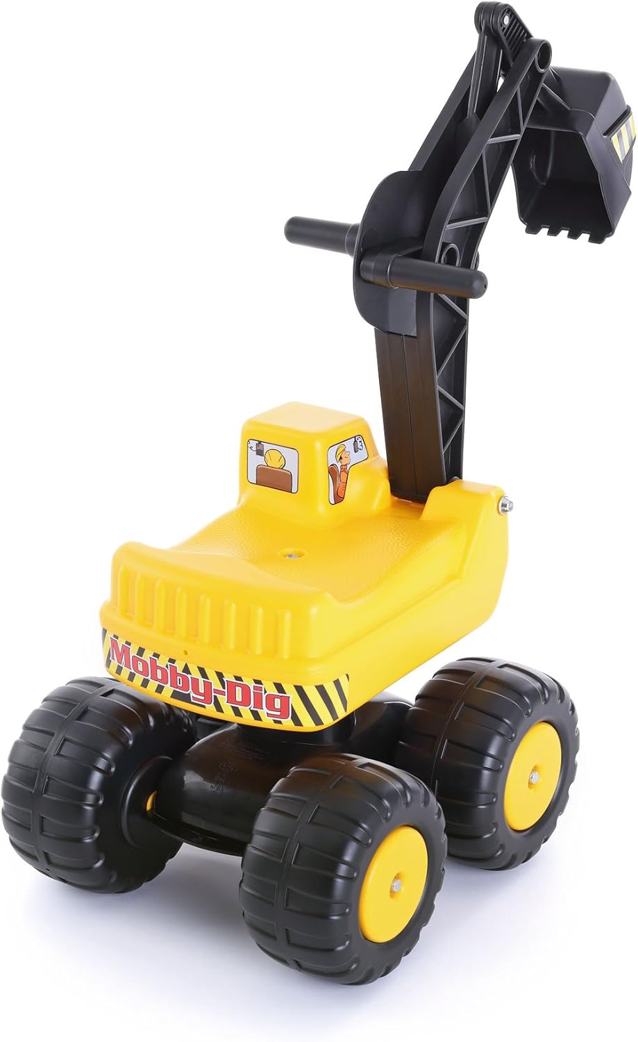 Mobby-Dig Sitzbagger, 65 cm - Sandspielzeug Kindergartenqualität