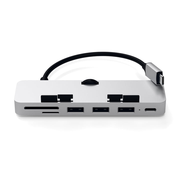 SATECHI USB-C Klemm-Hub für iMac, Silber 2017/2019/2020 iMac Silber, 2017/2019/2020 iMac Silber