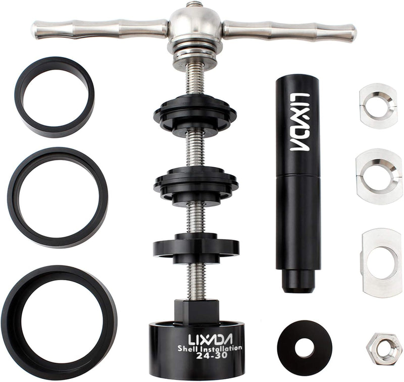 Lixada Quick Release Conversion Fahrrad Unterseite Kit zum Installieren und Entfernen der Halterung