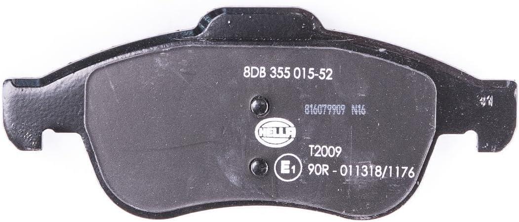 HELLA PAGID 8DB 355 015-521 Bremsbelagsatz - T2009 - Bremssystem: Teves - mit integriertem Verschlei