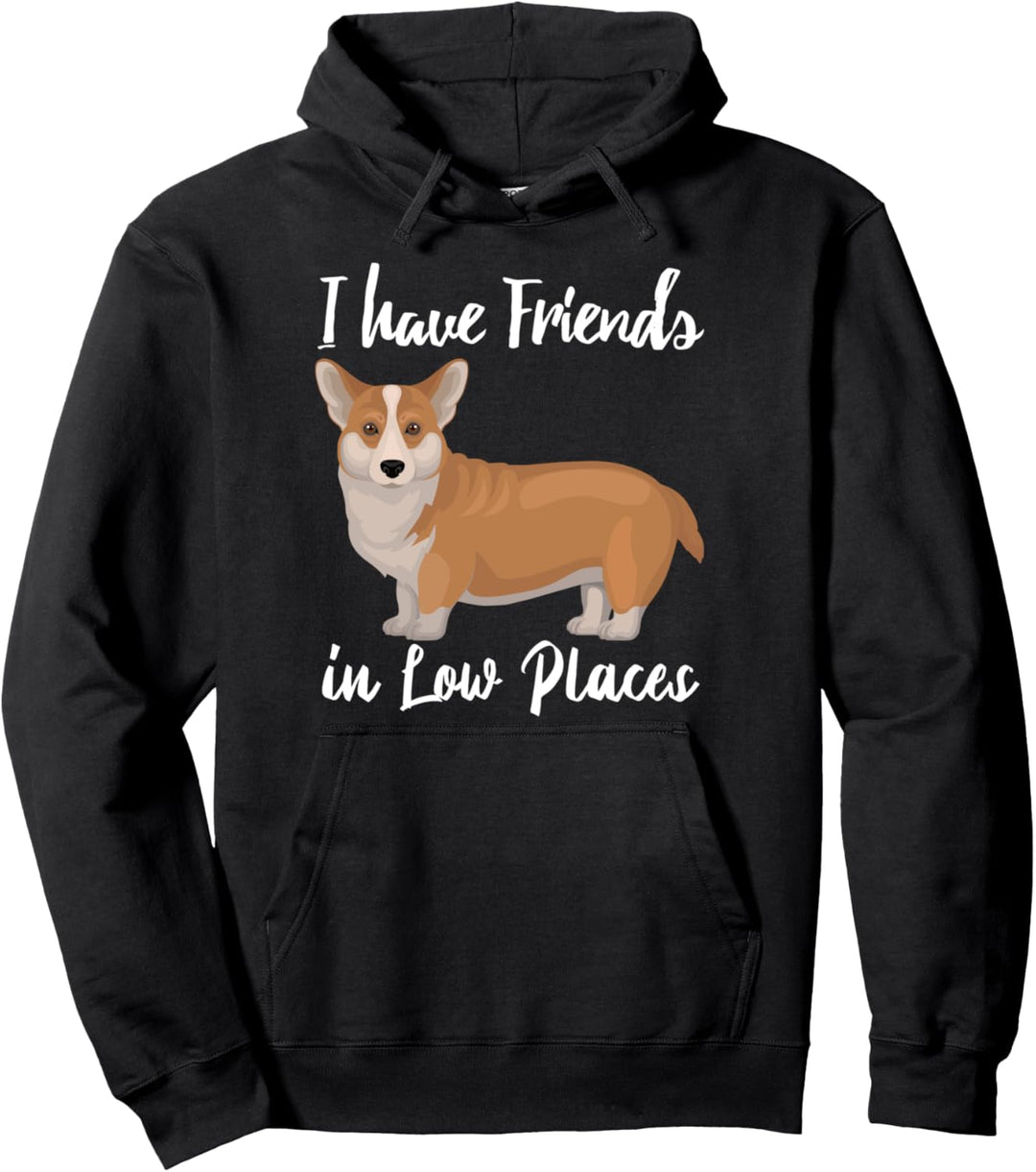 Corgi Dog Owner Gift Slogan Design Pullover Hoodie