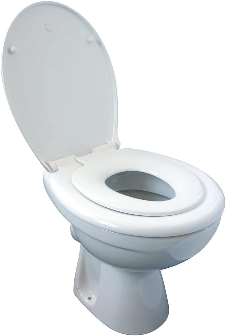 Gelco Design 707997 Bambino WC-Sitz mit integriertem Sitz für Kinder anzubringen und Absenkautomatik