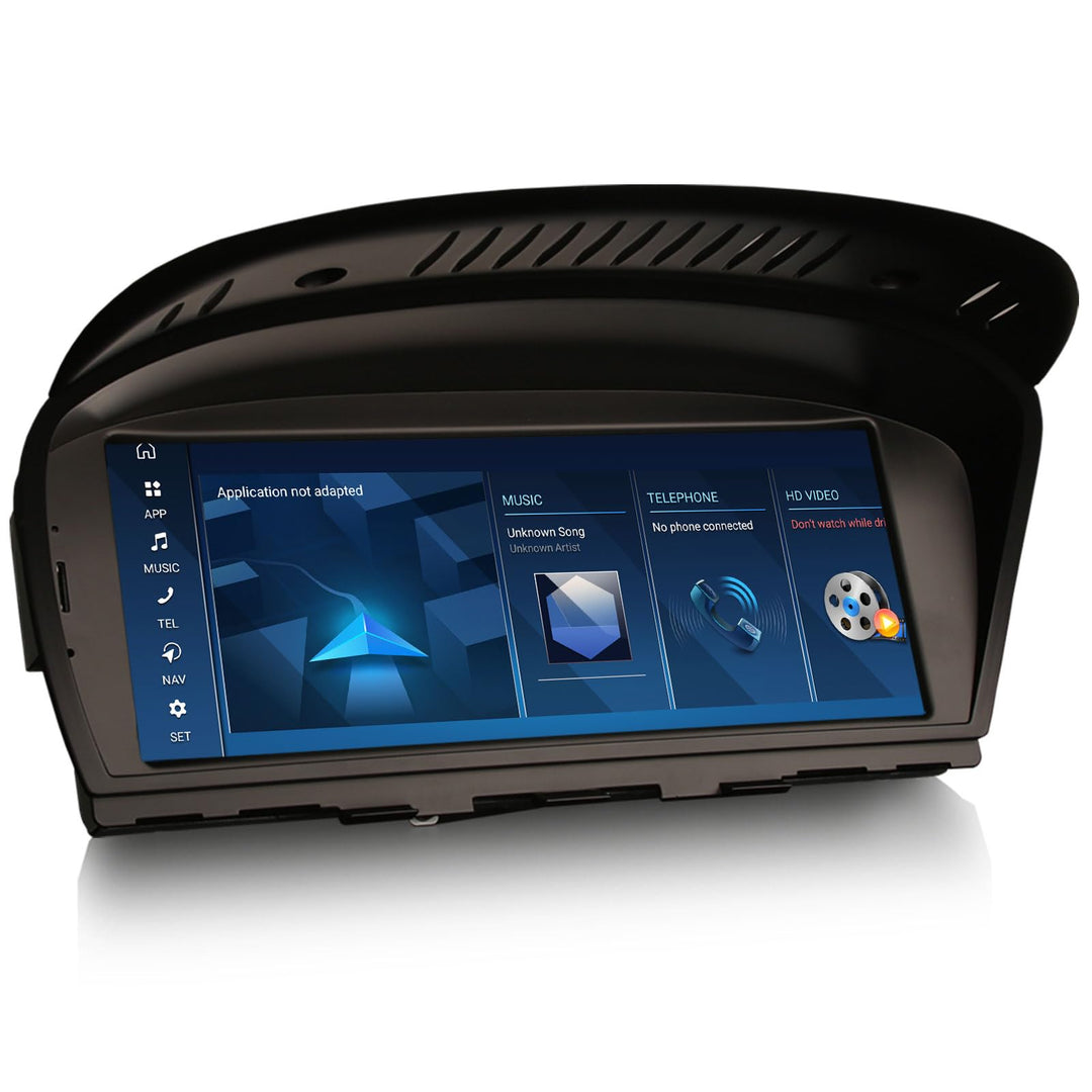 Erisin 8.8 Zoll 8-Kern 4GB+64GB Android 12 Autoradio Bluetooth GPS Navi für BMW 3er E90 E91 E92 E93