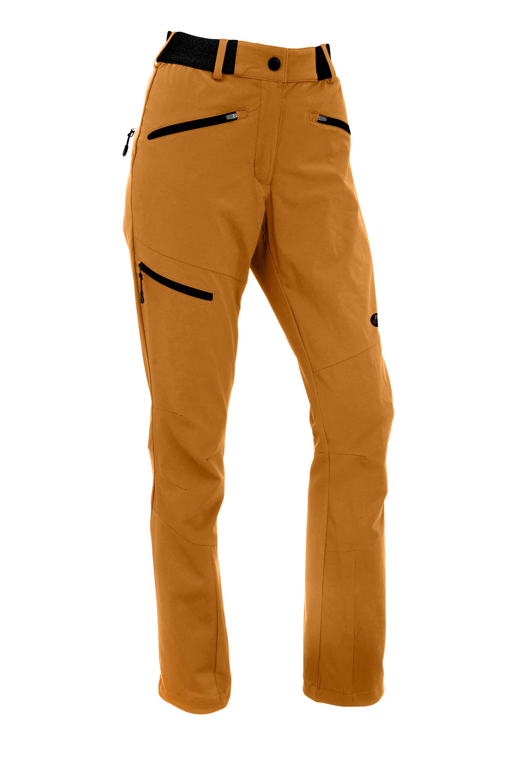 Maul Damen Hose LANG Arco Ultralight-Lange Hose Elastic 42 gelb