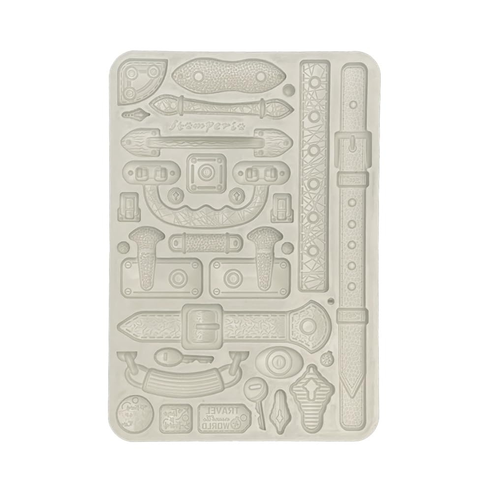 Stamperia - Silicon Mould A5 for Scrapbooks, Bullet Journals and More, Non-Stick, Suitable for Air-D