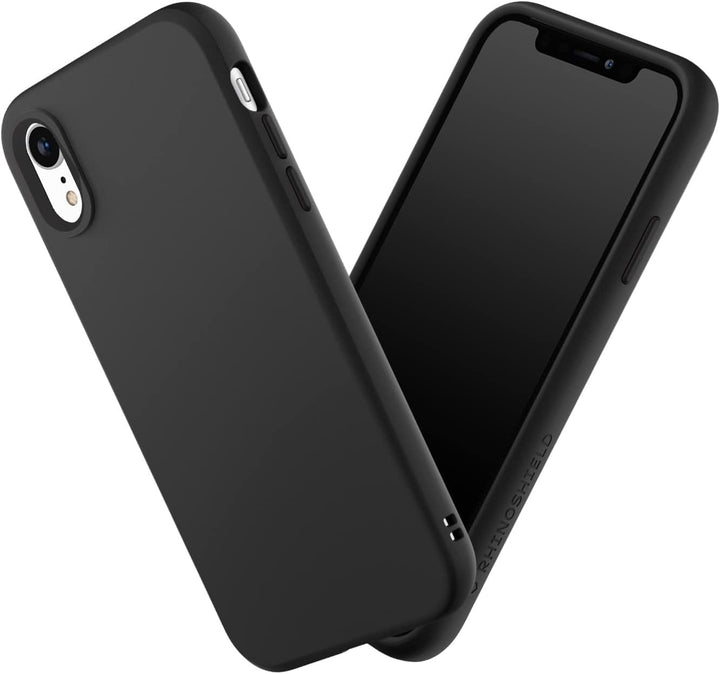 RHINOSHIELD Case kompatibel mit [iPhone XR] | SolidSuit - Stossdämpfende & schlanke Schutzhülle mit