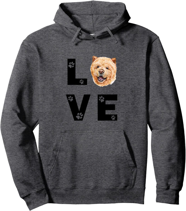 CHOW CHOW Hund Love Hundebesitzer Geschenk Pullover Hoodie