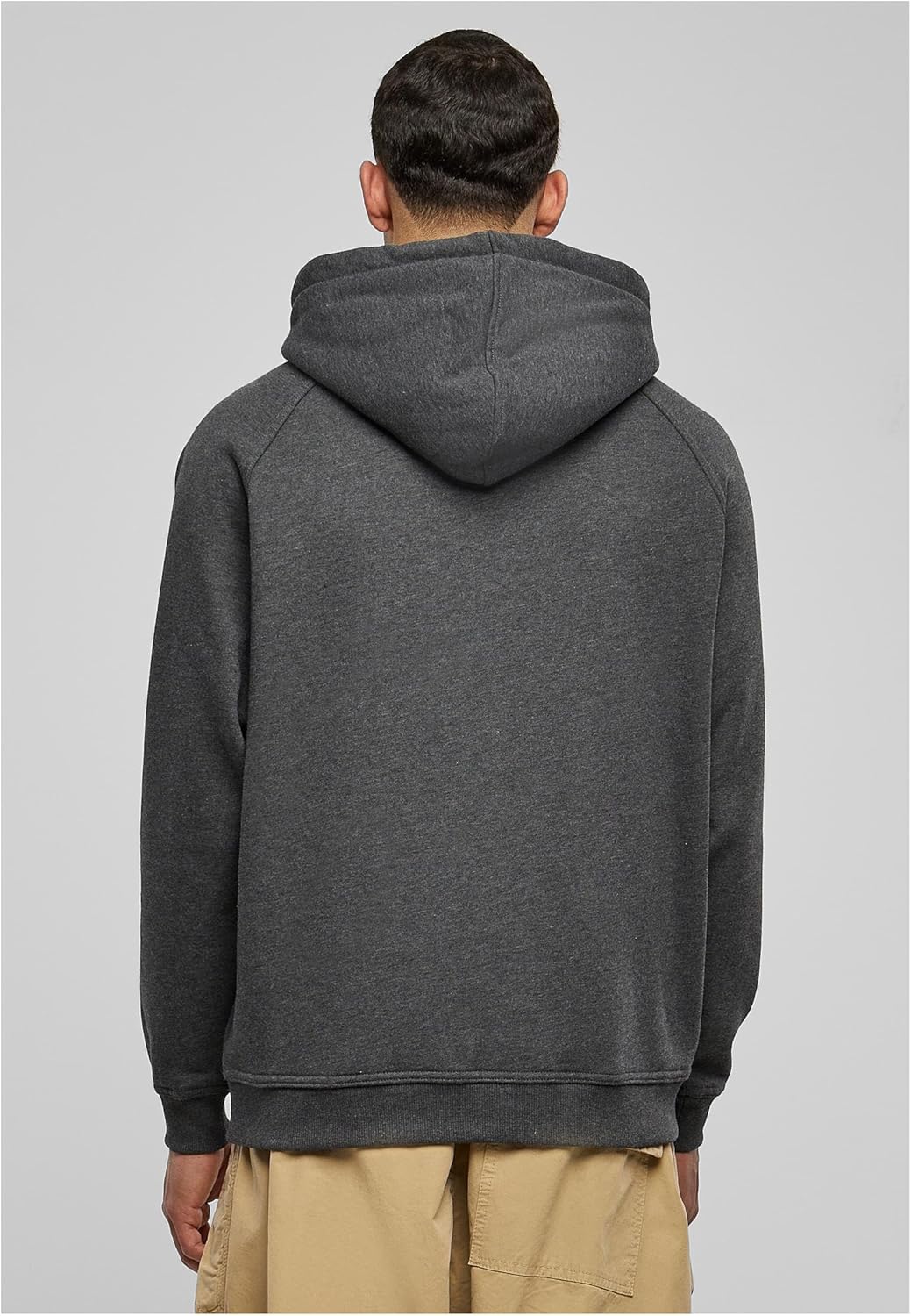 Urban Classics Herren Kapuzenpullover Blank Hoody, klassischer Hoodie für Männer, Loose Fit, Grössen